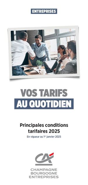Tarifs Entreprises 2025