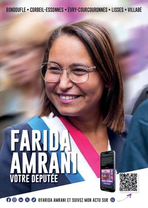 FARIDA AMRANI : VOTRE DÉPUTÉE