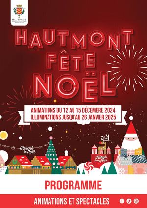 Hautmont Fête Noël 2024