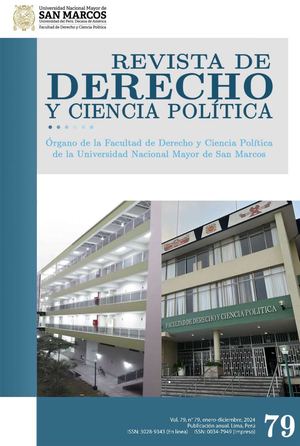 Revista de Derecho y Ciencia Política Vol. 79, 2024