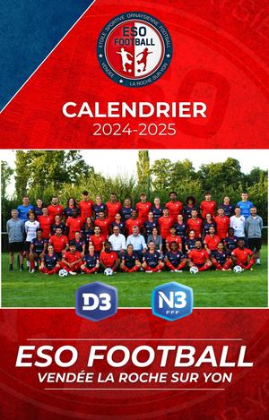 Calendrier du club ESOF - Saison 2024/2025