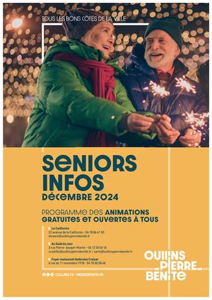 Senior infos - Décembre 2024