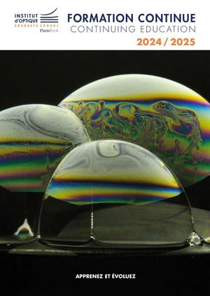 Formation Continue - Institut d'Optique - Catalogue