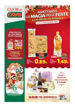 Volantino Cuor di  Crai Regina dal 5 al 18 dicembre