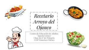 Libro De Recetas