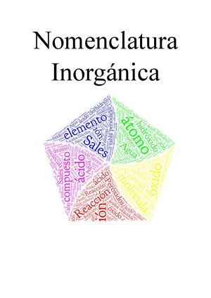 Nomenclatura Inorgánica