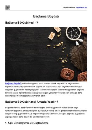 Bağlama Büyüsü