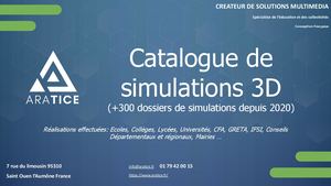Dossier De Modélisations 3D ARATICE