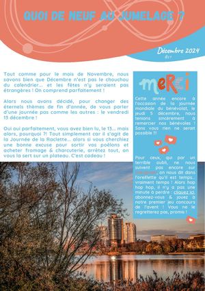 Newsletter #21 Déc 2024