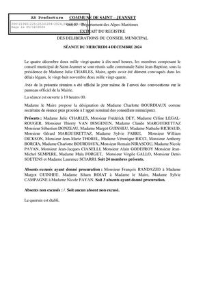 2024 04 12 14 Adoption Du Contrat De Mixité Sociale (Cms) 2023 2025 Commune De Saint Jeannet