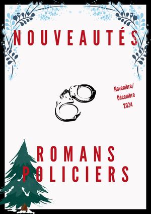 Romans Policiers Novembre/Décembre 2024