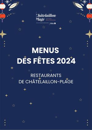 Menu Des Fêtes 2024
