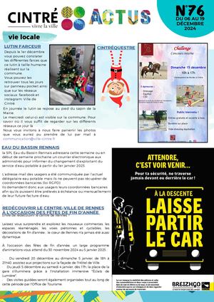 Cintré Actus N°76