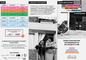 Plaquette Offre Pédagogique Amulop 2024 2025