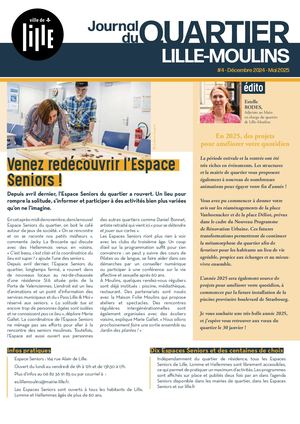 Journal de quartier - Lille Moulins - Décembre 2024