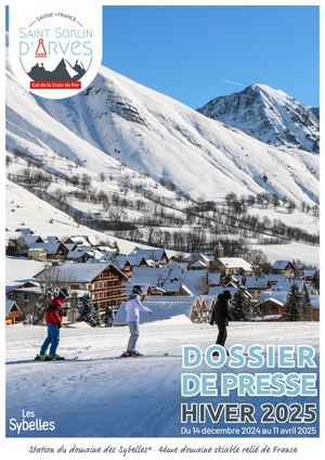 Dossier de presse Hiver 2024-2025 - Saint Sorlin d'Arves