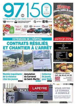 Journal le 97150 - Edition du vendredi 6 décembre 2024 - N°860