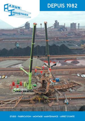 Plaquette Azur Industries