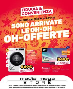 Volantino Media Mega Store Dicembre 2024