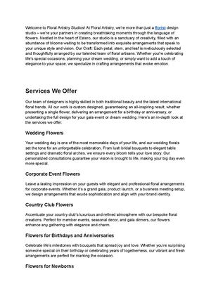 Floral Artistry Studios – Your Premier Florist in Estero, FL