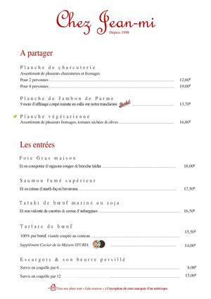 Carte Hiver 2024 2025
