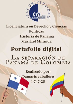 Separación De Panamá De Colombia