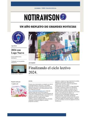 Noti Rawson 2024 Edición Especial.