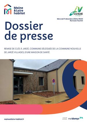 Dp 1892 Jarzé Villages Remise De Clés