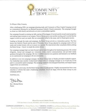 Blessed Sacrament Lincoln LOR