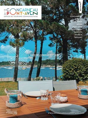 Guide de l'hébergement De Concarneau à Pont Aven 2025 (Bd) Brochure Hébergements Office De Tourisme à Télécharger