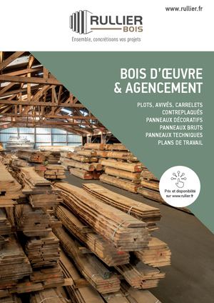 Bois d’Œuvre – Plots, Avivés & Panneaux Agencement | Rullier Bois