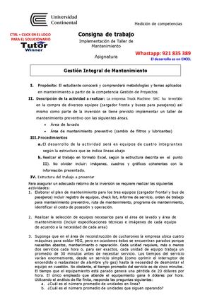 Tw Gestion Integral Del Mantenimiento Gim Evaluación Final 2024 V2