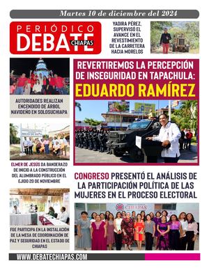 Debate Chiapas Martes 10 De Diciembre Del 2024