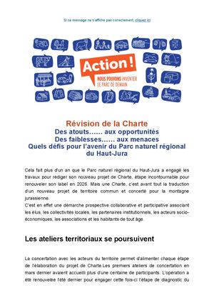Newsletter Revision De Charte 3