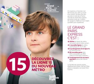 Metro ligne 15 du Grand Paris express