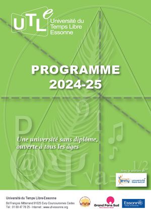 UTL-Essonne Programme 2024 2025