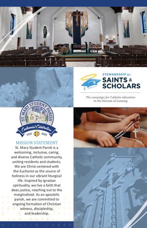 St. Mary Student Parish Case Statement