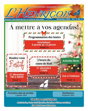 Henriçois Décembre 2024