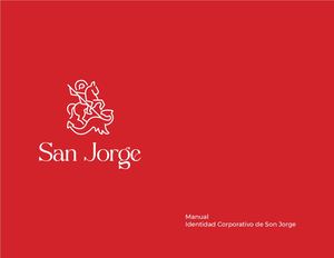 Manual de identidad corporativa San Jorge