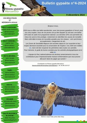 INFO GYPAÈTE MERCANTOUR 2024 N°4