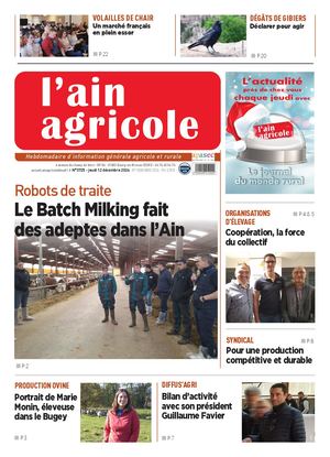 Ain Agricole Jeudi 12 décembre 2024