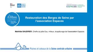 Restauration Berges Seine Espaces 28 05