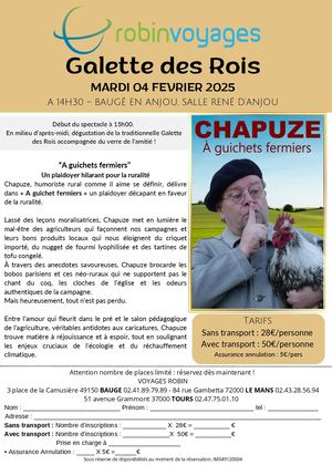 Galette 2025 Chapuze