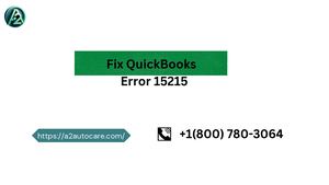 How to fix QuickBooks Update Error 15215