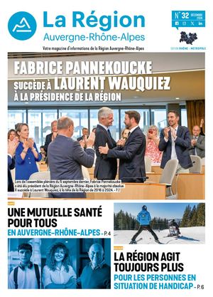 Édition 69 Mag 32 Rhône + Métropole - Décembre 2024