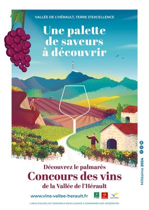 Palmarès Concours des vins vallée de l'Hérault 2024