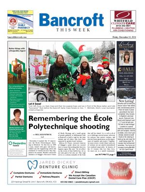 Bancroft This Week Dec 13, 2024