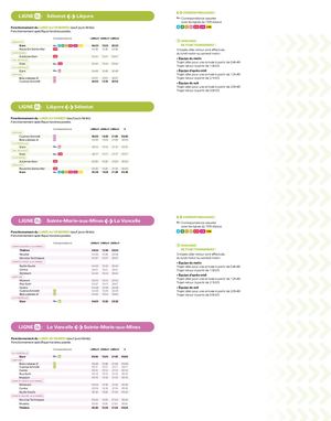 Fiche Horaire LIGNE D