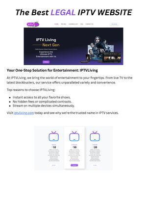 Why Choose IPTVLiving