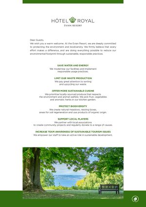 CHARTE ENVIRONNEMENTALE HR UK